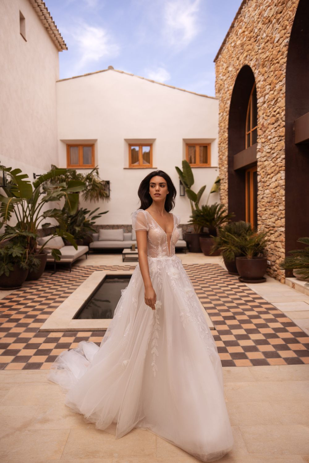Wedding Dress 5525T collection Villa Elizabeth Passion